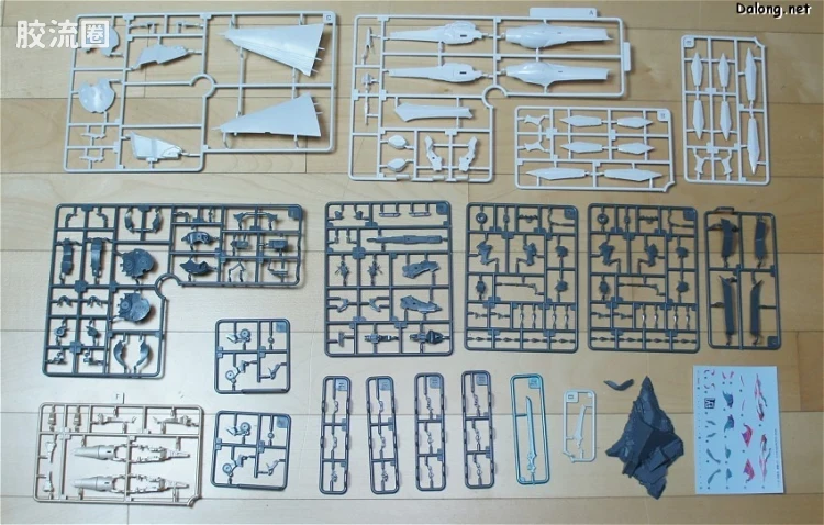 寿屋综合拼装模型系列 斑鸠 飞铁块 银鸡 白 - 图片